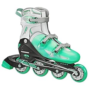Roller Derby V-Tech 500 Adjustable Performance Inline Skates for Men, Women, Kids, Teens