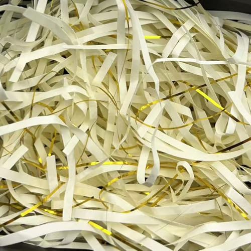 YIYIWANG Geschreddertes Seidenpapier für Geschenkboxen und Tüten Geschenkkorbfüllung Geschenkkorbfüller Geschenkfüller Geschenkfüllpapier für Verpackungsdekoration 100 Gramm