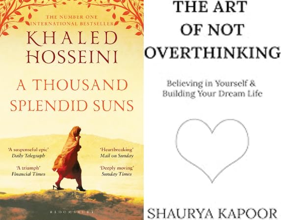 A Thousand Splendid Suns & The Art of Not Overthinking A Powerful Novel of Love, Sacrifice and Survival | International Bestselling Historical Literary Fiction A Thousand Splendid Suns & The Art of Not Overthinking A Powerful Novel of Love, Sacrifice and Survival | International Bestselling Historical Literary Fiction