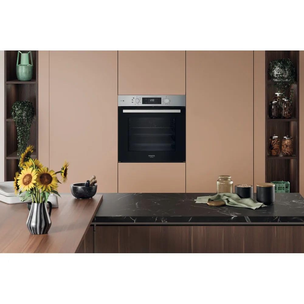 HAO 255HS X Forno Multifunzione inox con display e manopole esterne, ActiveSteam, Idrolisi