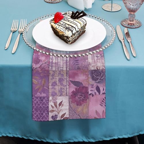 Servilletas de Tela Estampado Floral 6 unidades miniatura 4
