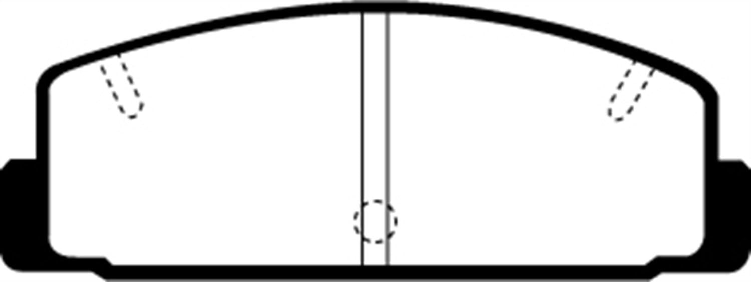 EBC Brakes UD332 Ultimax OEM Replacement Brake Pad