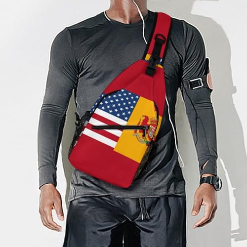 Mochila tipo Sling Blanca para Hombre y Mujer miniatura 7