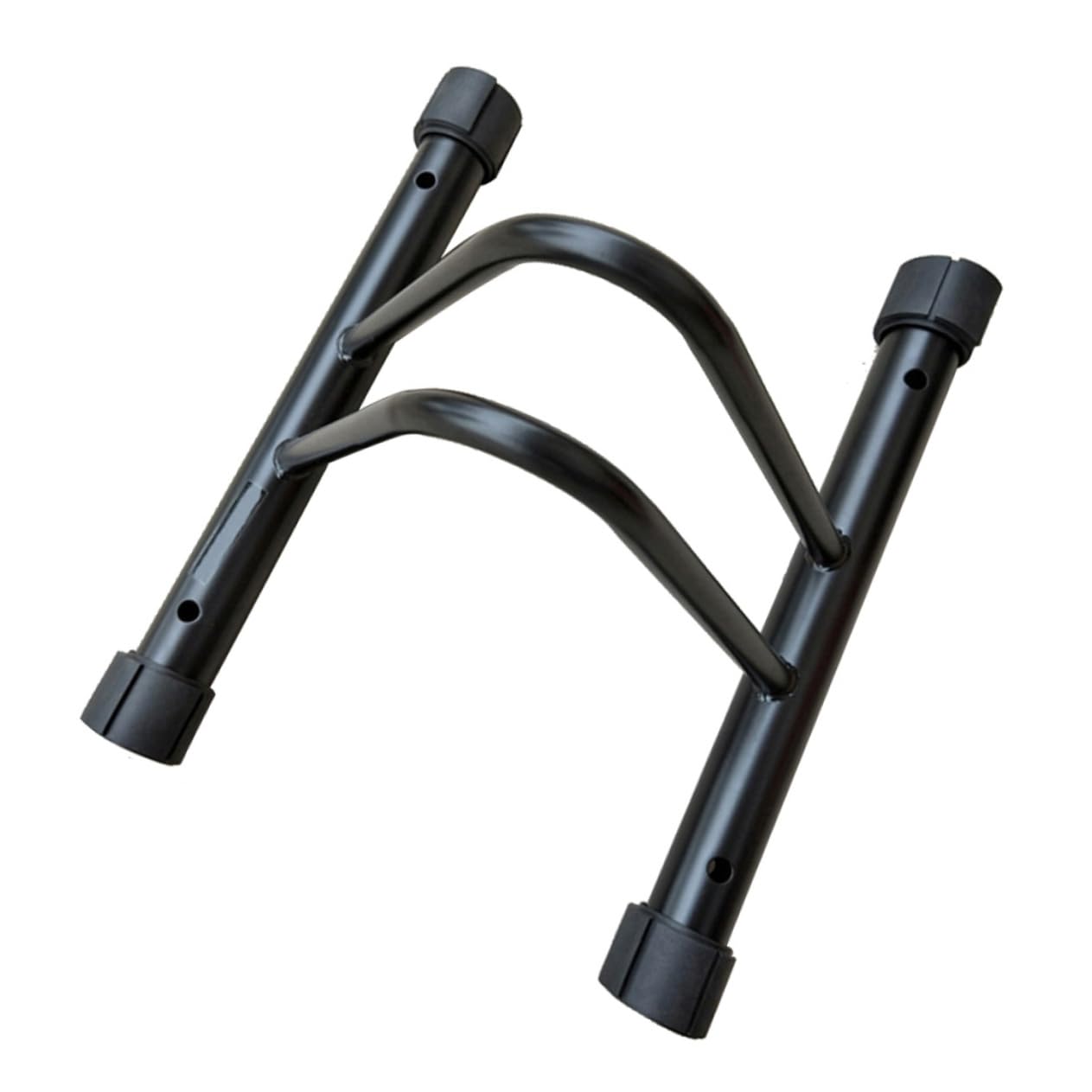 KOMBIUDA Black Floor Bike Storage Rack Durable Stand for Use Space Saving Parking for Mountain Road and Folding Bikes Resistant Design