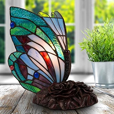Lavish Home Tiffany Butterfly Lamp Cover