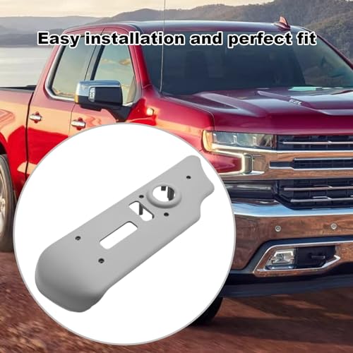 Power Seat Switch Bezel Trim Panel Gray Driver Left Side For Chevy GMC