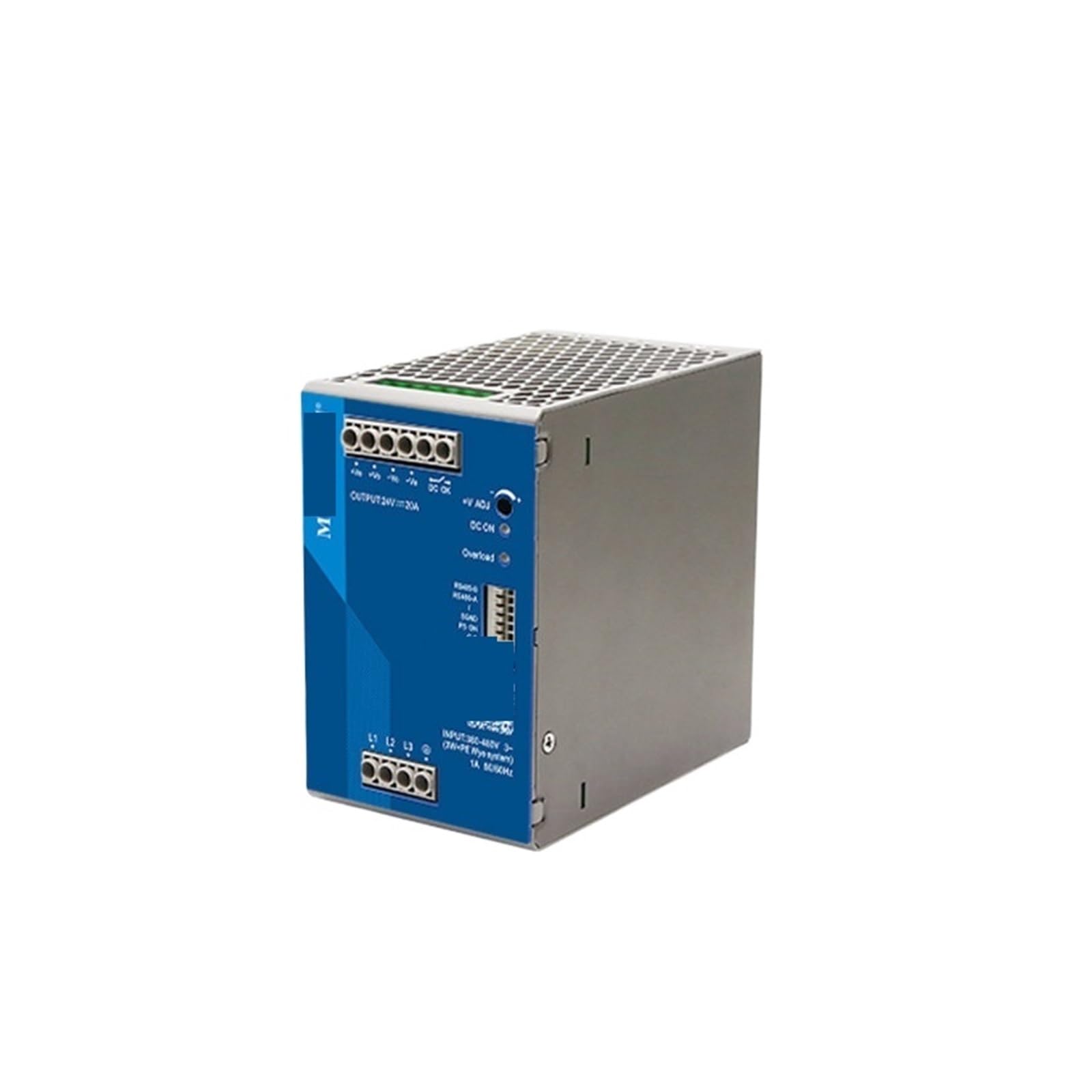 Fuente De Alimentación Conmutada En Carril DIN, Transformador CC Industrial De 12V Y 24V, 120-960W(LITF480-26B24)
