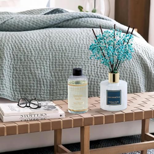 Image of COCORRINA Refill - Cashmere Vanilla 6.7 fl oz /2 Pack Reed Diffuser Refill with Sticks