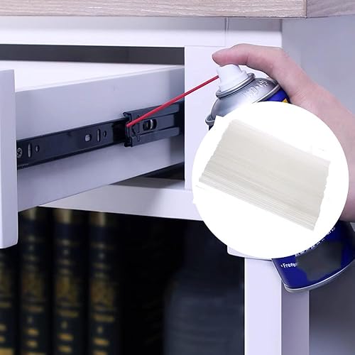 Miniatura 4 de Pajitas de lata, popotes de extensión de pulverización flexibles, popote de extensión de lata de aerosol de repuesto de plástico (5