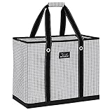 SCOUT 3 Boys Zip Tote X-Large - Durable Lightweight Multi-Use Bag for Beach, Pool, Family Travel, Storage, Moving Day - Checkable, Water-Resistant, Zips Shut