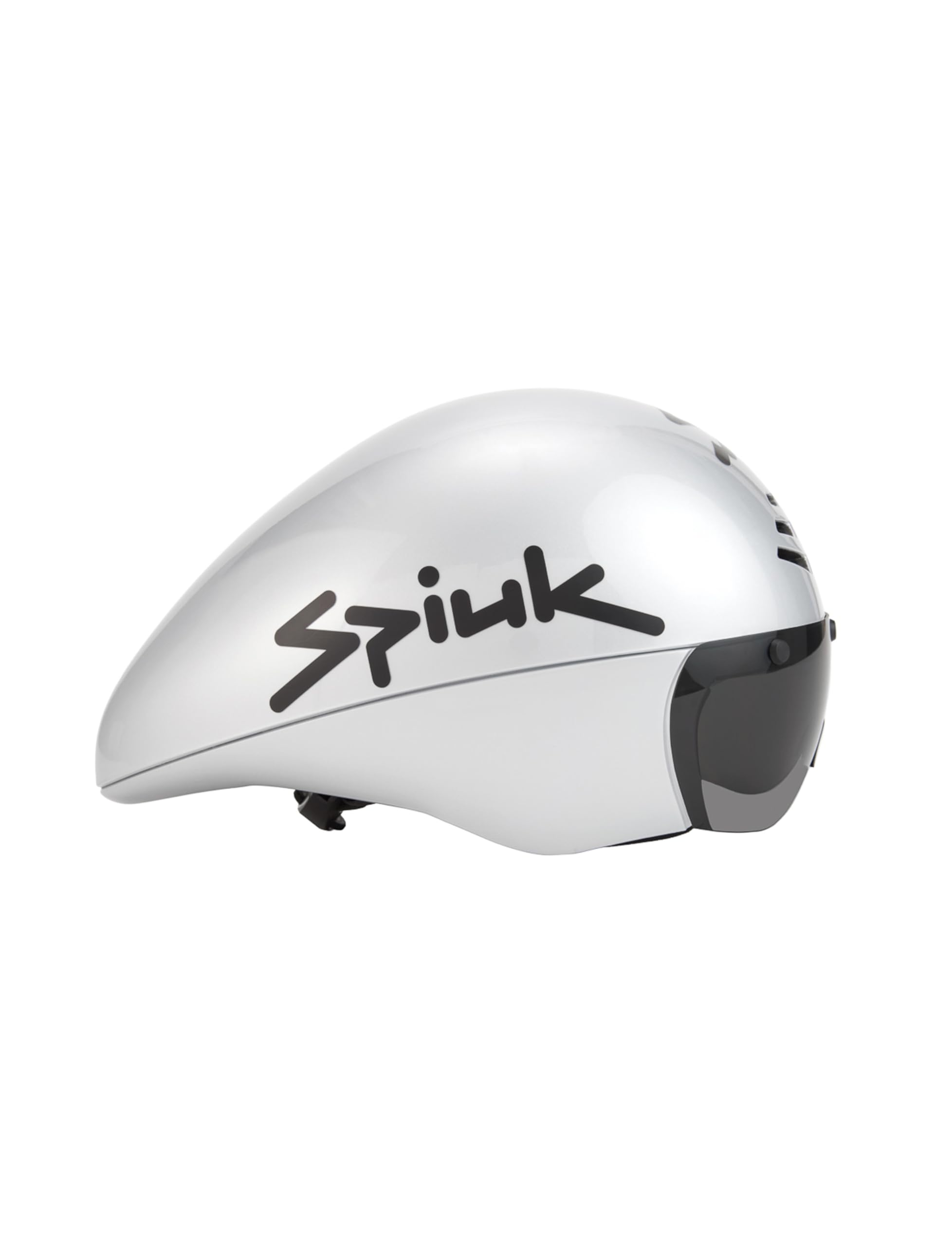 Casco Ardea Unisex Plata de Ciclismo Crono y Triatlón (M-L) 55-61