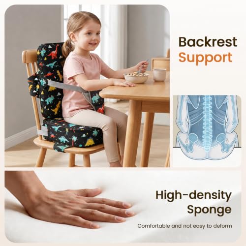 Image of Booster Seat for Kitchen Chair for Toddlers, Kitchen Chair Booster Cushion