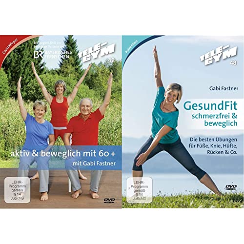 TELE-GYM 42 aktiv & beweglich mit 60+ & TELE-GYM 48 GesundFit schmerzfrei & beweglich