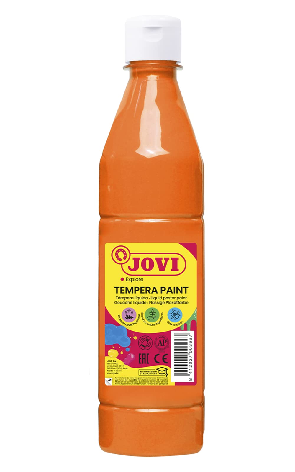 Jovi 936036 – Liquid Tempera, Orange