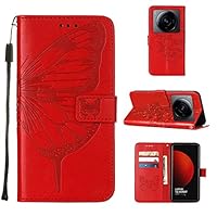 Amazon.co.jp: Pretty butterfly card slots wallet flip cover