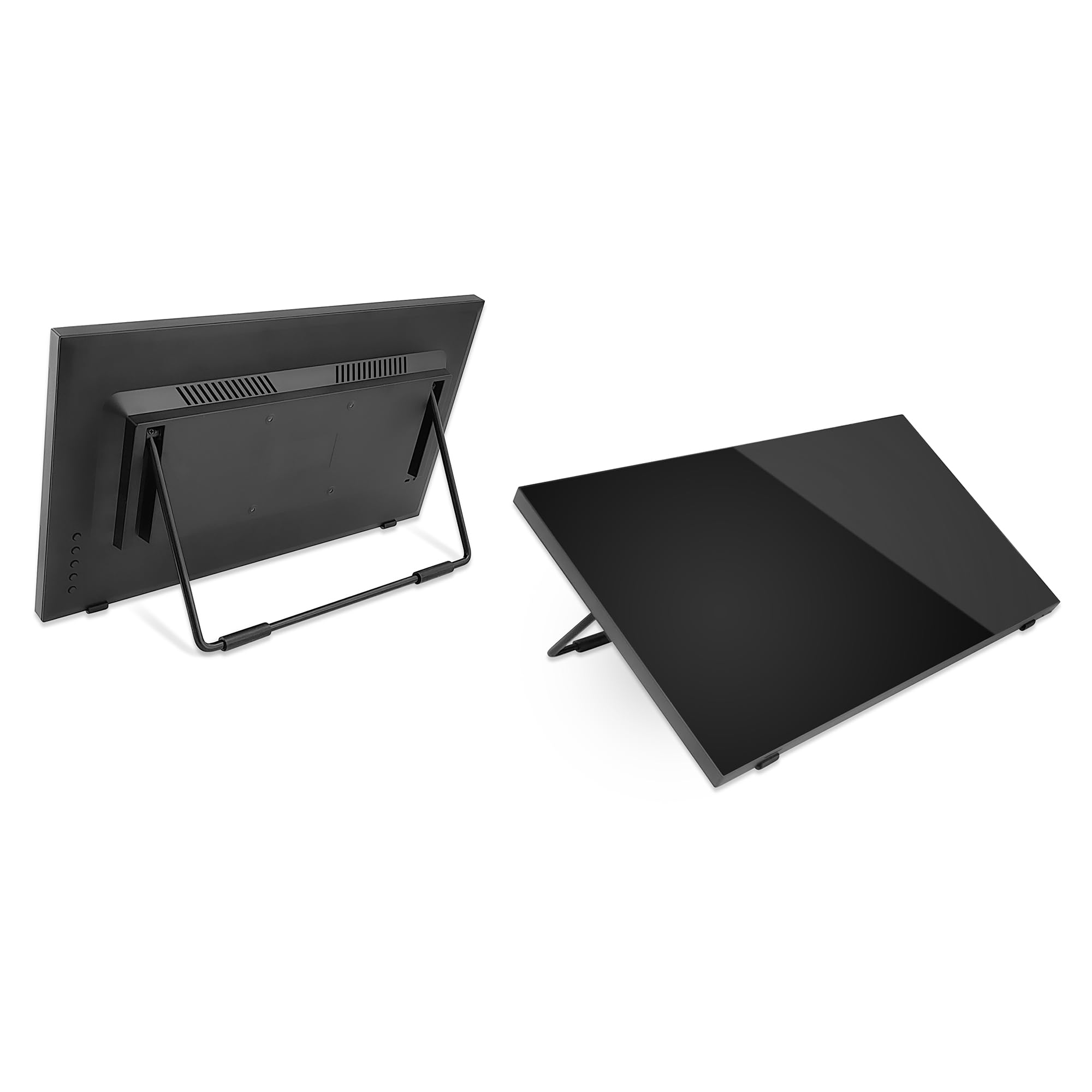 Atlantis A05-T22A-VHDM Monitor Touch 22 pollici, schermo 22", Touchscreen 10 tocchi, Full HD 1920x1080, HDMI VGA DP, inclinabile 15°-50°, Vetro Protettivo 7H, Contrasto 1000:1,Angolo 178/178,Vesa 100