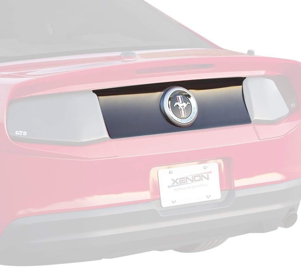 GT Styling GT4154 Tail Light Blackout Panel for Mustang 2010, Smoke