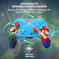 Turtle Beach Rematch-Controller: Mario and Luigi – Offiziell lizenziert für Nintendo Switch 1 und 2, kabellos, TMR-Thumbsticks, anpassbares RGB, wiederaufladbarer Akku – Ansicht 7