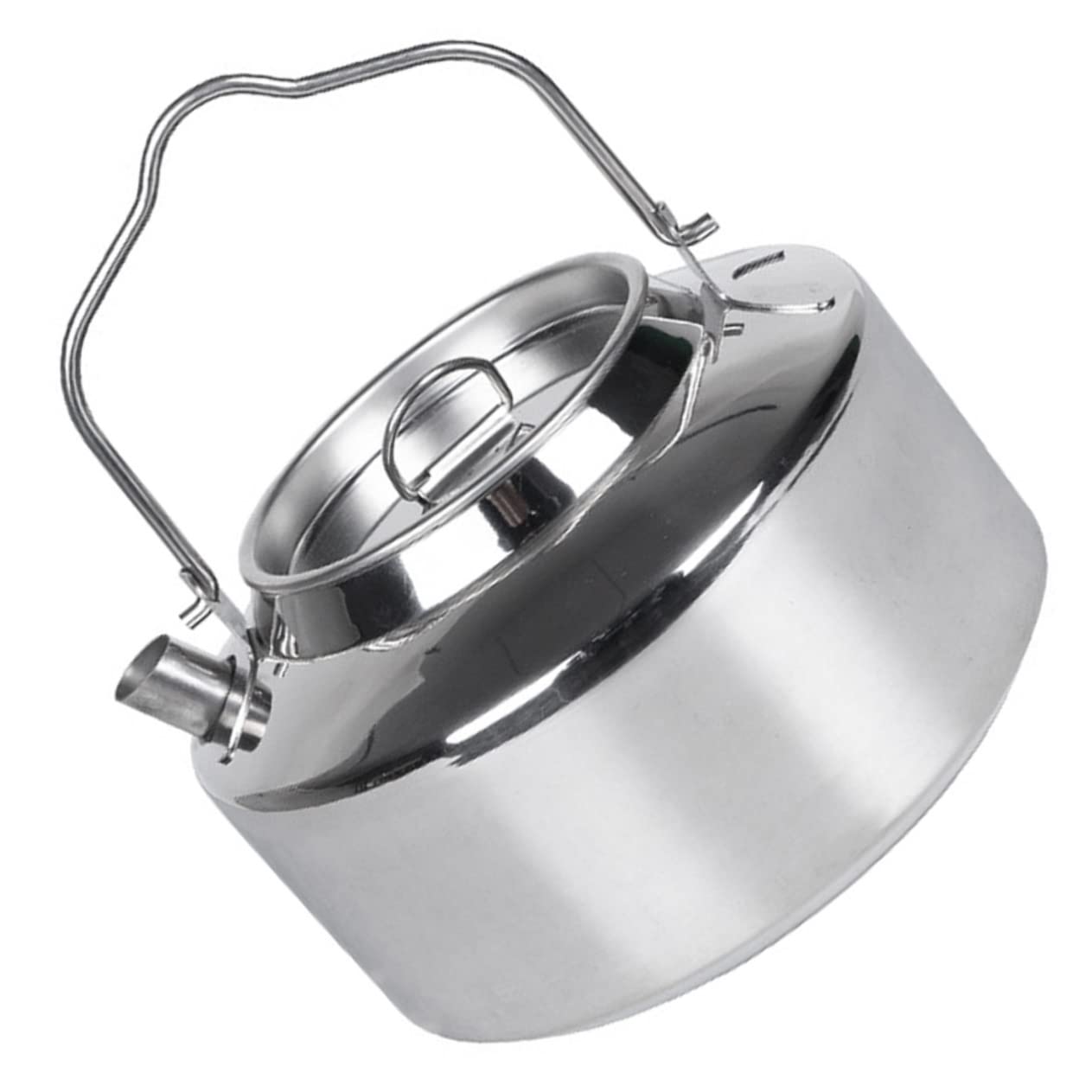 Bouilloire De Camping Théière Acier Inoxydable Ustensiles De Cuisine Portable Pour Randonnée