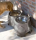 Die besten Tipps gegen Futtermäkeligkeit beim Hund 2 Goldenfellnase PETGARD Futterstation Ergo Feeder Large 2 x 1500 ml