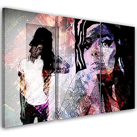 Feeby Tableau mural Abstraction Amy Winehouse Cover
