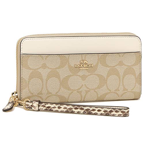 [コーチ]長財布 アウトレット レディース COACH 87886 IMOT4 ライトカーキマルチ [並行輸入品]