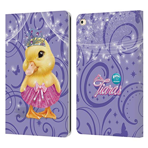 Étui en cuir iPad 9.7 2018 Animal Club International aux finitions soignées motif Canard