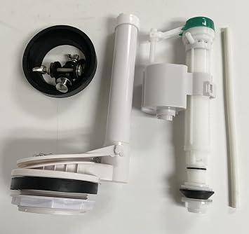 Glacier Bay Fill Valve Replacement and 3 Inch Flush Valve Kit for Two Piece Toilet by NuFlush