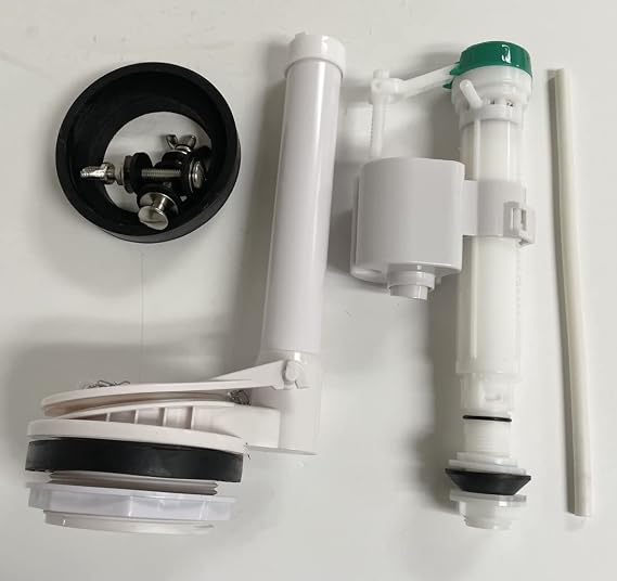 Glacier Bay Fill Valve Replacement and 3 Inch Flush Valve Kit for Two Piece Toilet by NuFlush
