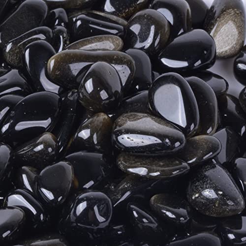 Image of 100 grams Small Tumbled Chips Polished Crushed Stone Crystal Healing Embellishments