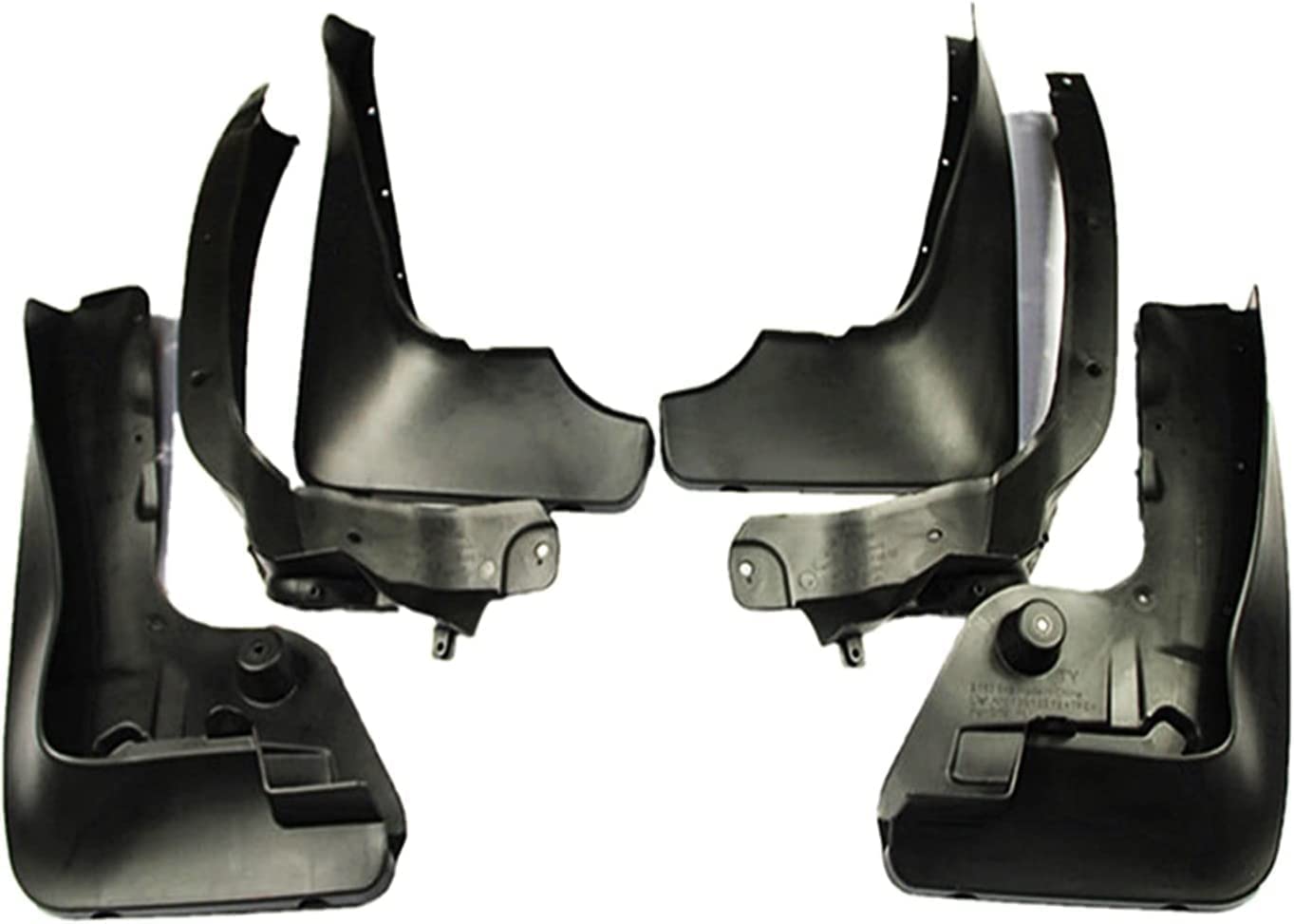NYSLDSCO 4Pcs Premium Mud Flaps for Audi Q5 FY 2018 2019 Front and Rear Splash Guards Durable Mudguards Protection Against Road Debris