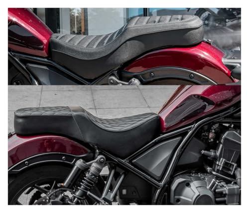 Asiento motocicleta Rebel CMX1100 que elimina el dolor lumbar del conductor y pasajero 5