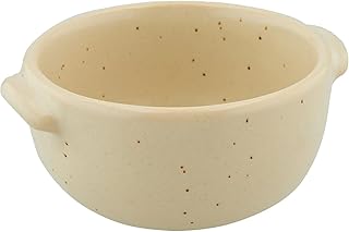 Sanko Banko Ware Cocotte Beige 11165 Oven Safe Pear