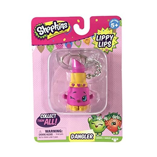 Shopkins Dangler Single Pack, Lippy Lips