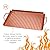 Outset QN71 Large Grill Grid with Handles, Copper Non-Stick