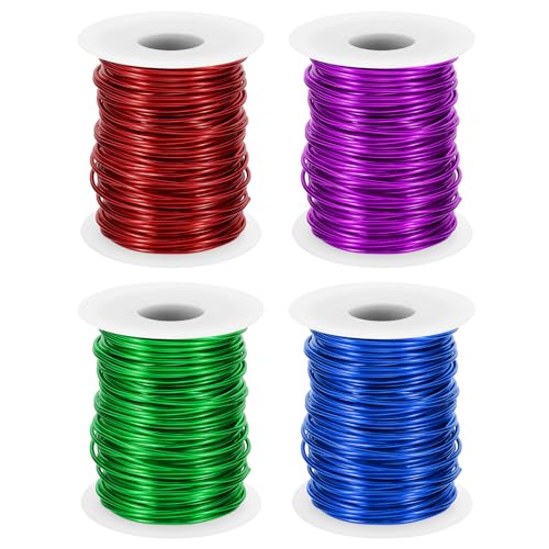 Alambre de aluminio maleable de 1.5mm para evitar roturas en manualidades y joyas