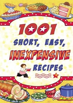 Paperback 1001 Short, Easy, Inexpensive Recipes Book