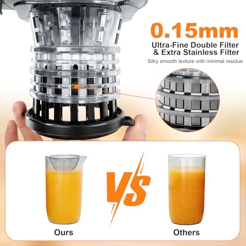 Vertical Masticating Juicer Machine