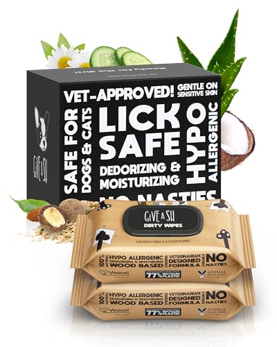 Lick-Safe Daily Pet Wipes 200 Count