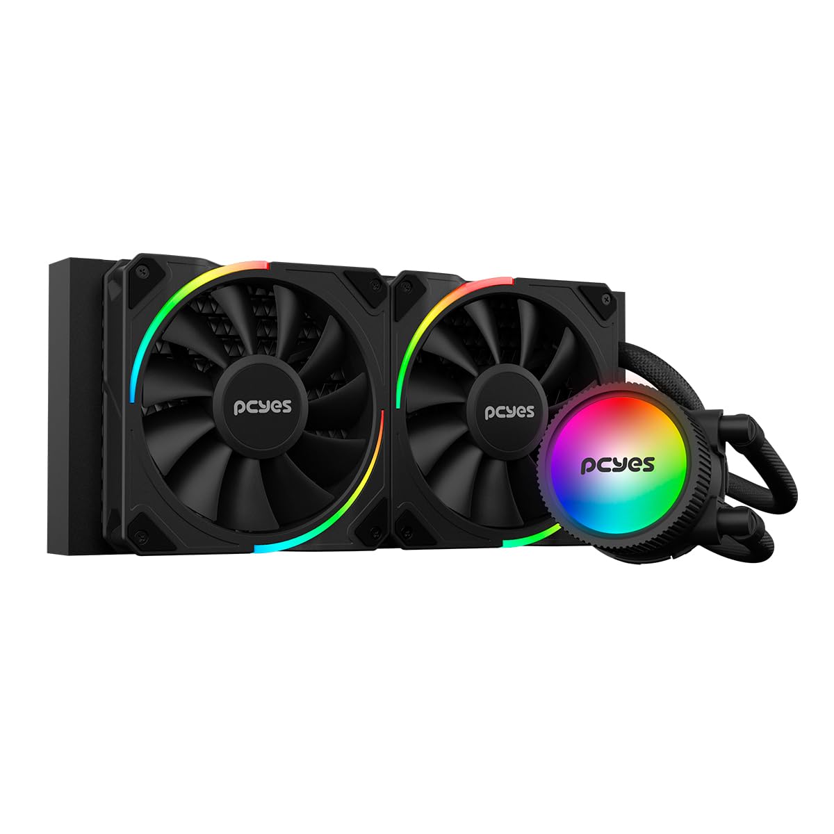 WATER COOLER SANGUE FRIO 3 ARGB BLACK VULCAN 240MM - TDP 250W