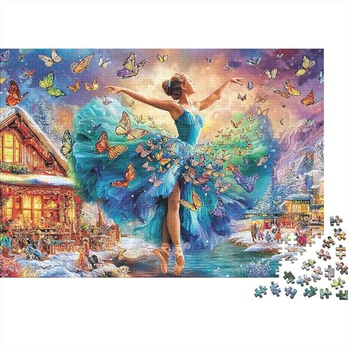 Puzzle de ballet de 1000 piezas para adultos en un diseño desafiante de 38x26cm