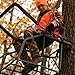 Rivers Edge® Big Timber™ 1.5 Man Ladder Stand, 18’6” Height, Extra-Wide Flip-Up TearTuff™ Mesh Seat, Jumbo Platform, Flip-Out Footrest, 2-Way Adjustable Shooting Rail, RE677