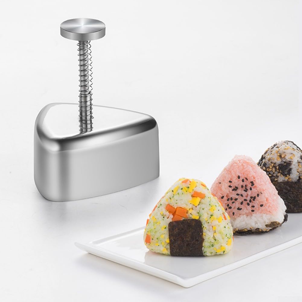 Driehoek Sushi-vorm Sushi Mold Maker Driehoek Sushi Rijst Ball Vorm Accessoires Diy Tool Lichtgroen