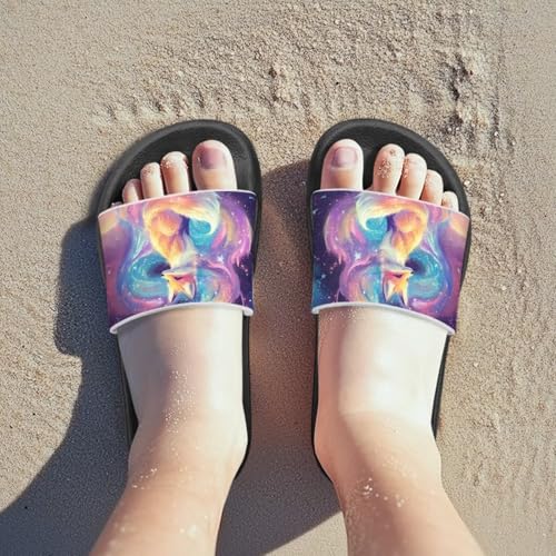 Slides for Kids Beach Water Shoes Non-Slip Quick-Dry Sandals for Girls Boys3