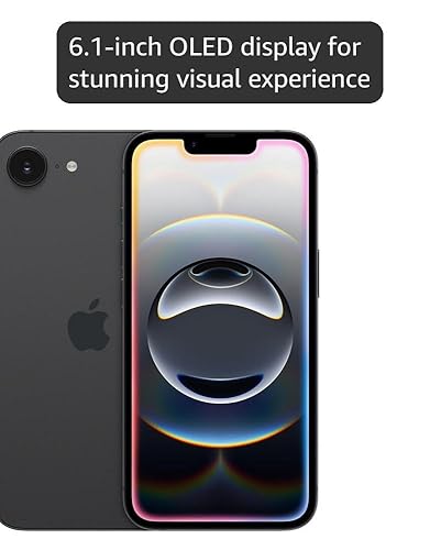 Amazon.com: Apple iPhone 16e, 128GB, Black - Unlocked (Renewed