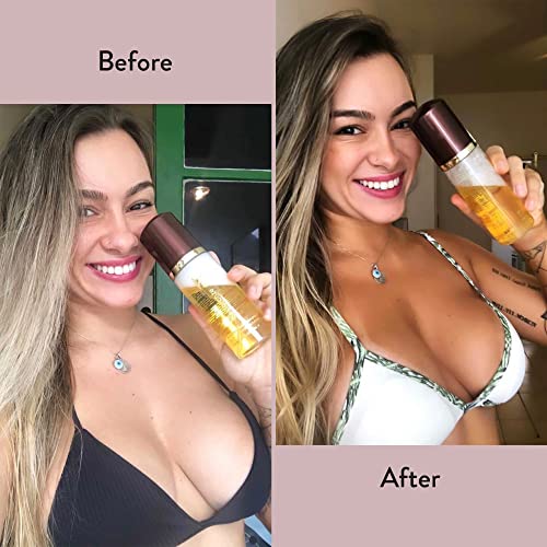 Best Bronze Self Tanner Mousse, 5.07 Fl Oz, With Tanning Mitt Applicator - Clear Vegan Self Tanning Foam For Light, Medium, Dark Skin Tones - Easy-To-Use Body Bronzer For Oily, Sensitive, Dry Skin #TOP1