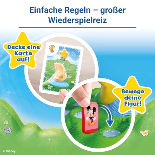 Ravensburger 24851 - Lotti Karotti Disney Edition, Adaption des bekannten Spiele-Klassikers mit Disney-Charakteren, unterhaltsames Wettlaufspiel für 2 bis 4 Kinder ab 4 Jahren – Bild 4