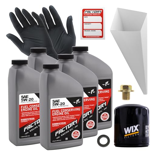 Kit de Cambio de Aceite 5W-20 Sintético Compatible Ford