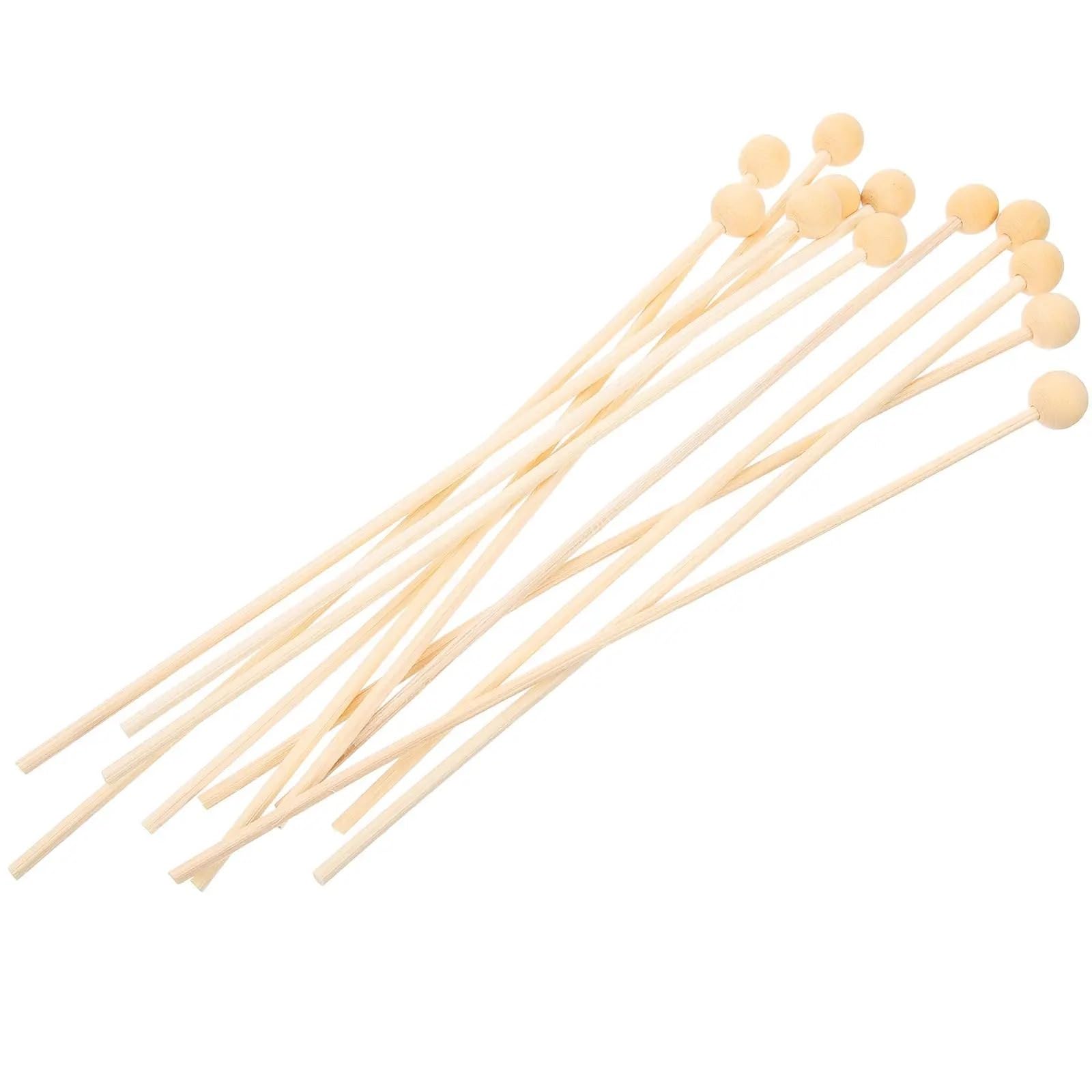 XUCZHAI 50 Pcs Aromatherapy Rattan Diffuser Mini Essential Oil Wooden Refill Oils Diffusers For Home Beads Sticks