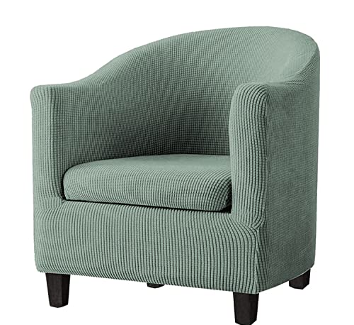 Fundas de sillón elásticas para evitar manchas juego de 2 lavables verde 2
